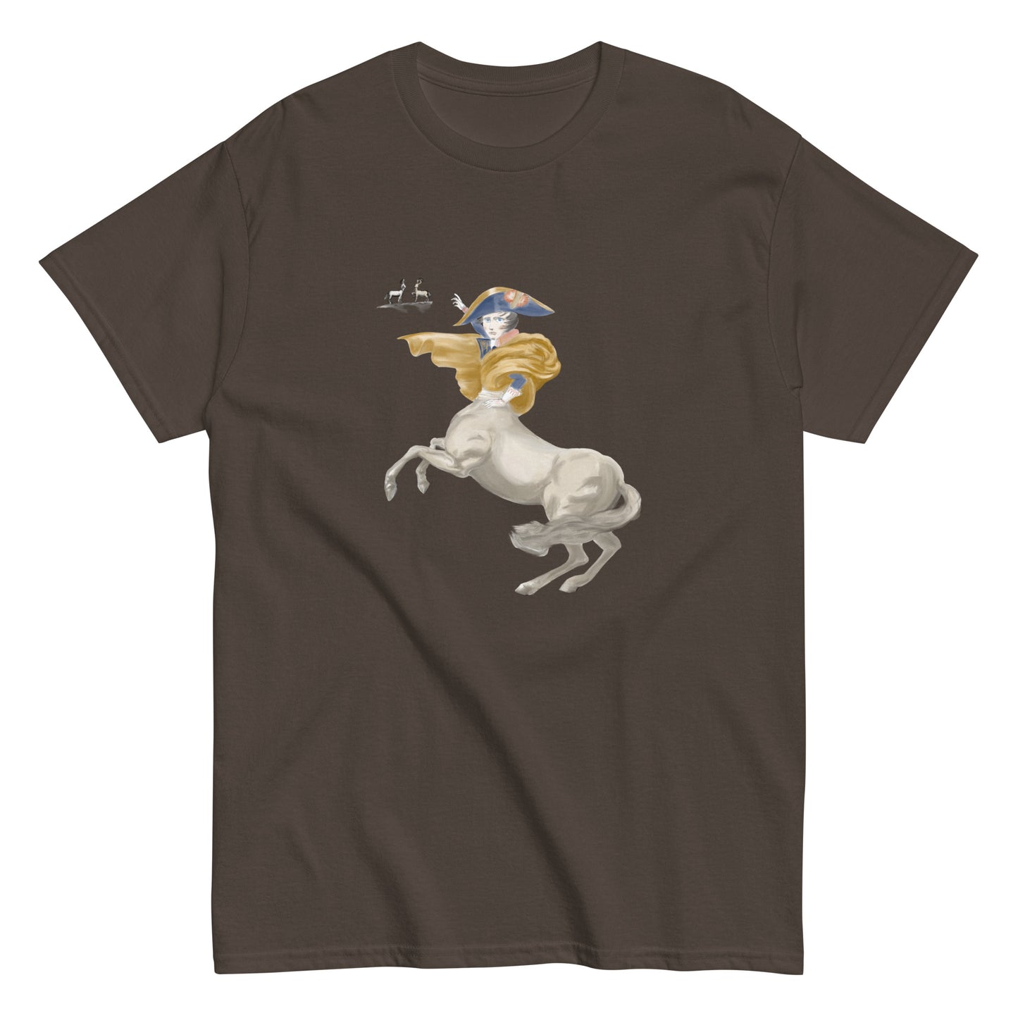 Napoleon centaur classic tee in dark colours