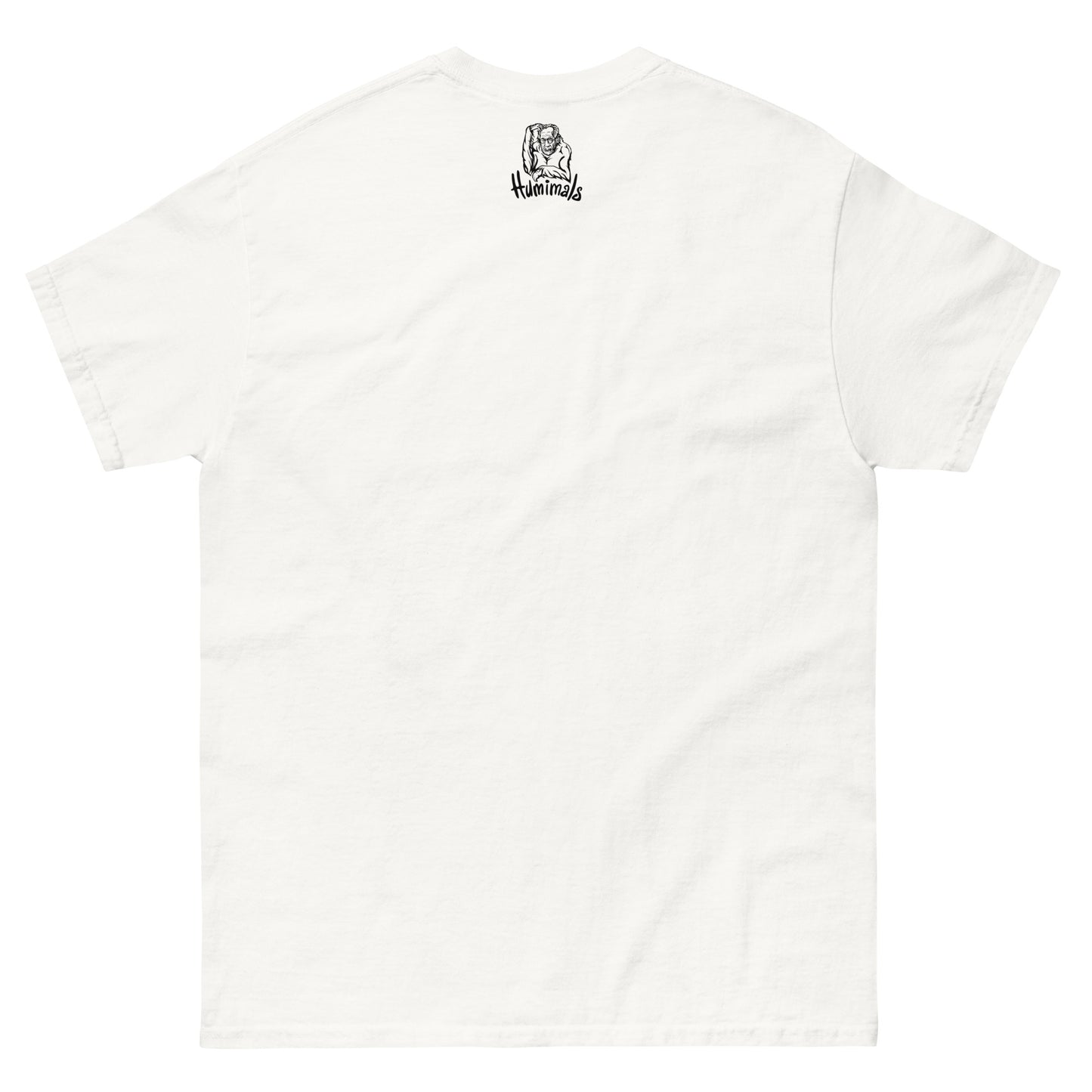 Einstein monkey white classic tee