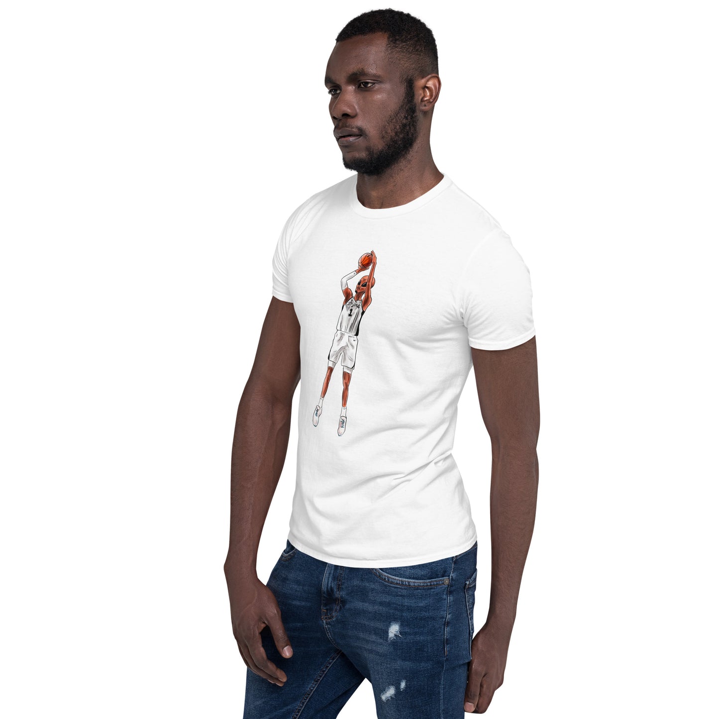 Wemby Alien Short-Sleeve Unisex T-Shirt